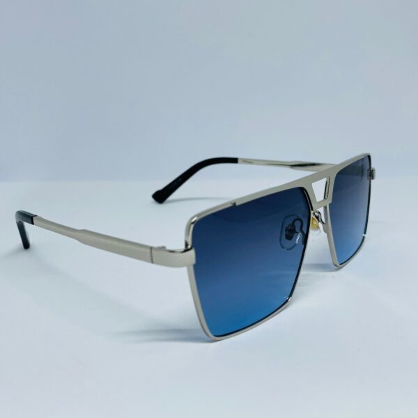 Classic Metal Square Sunglasses for Men – UV400 Protection, Driving Shades