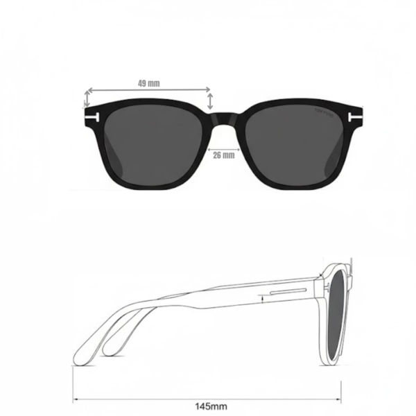 Black Sunglasses for Men – Trendy UV400 Protection, Stylish Vintage & Outdoor Eyewear