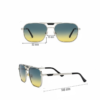 Sunglasses for Men – High Quality Metal Frame, Anti-UV Driving Fashion Glasses