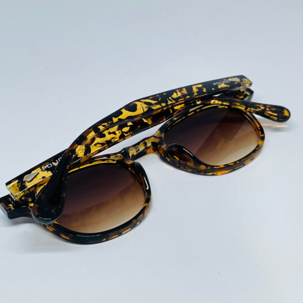 Cheetah Print Poly carbonate Square Sunglasses With UV Protection - Classic Design For Men