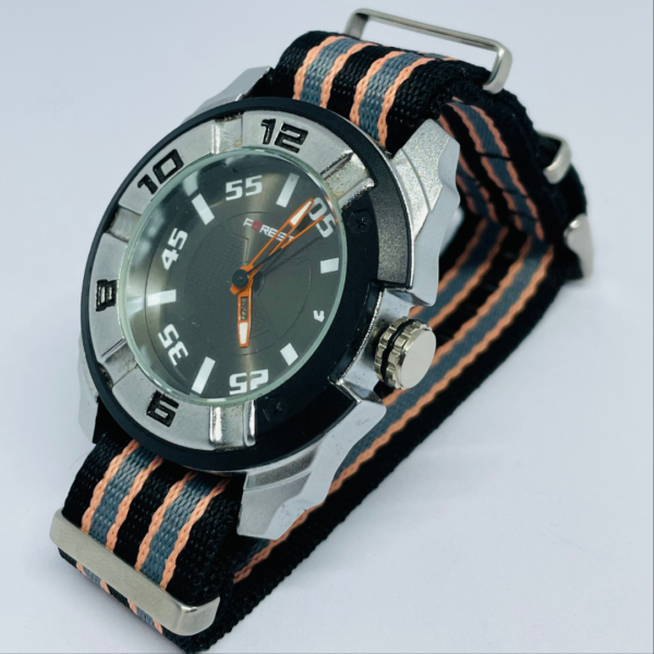 FB post(165) Stainless steel watch on wrist