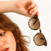 Stylish luxury sunglasses for modern fashion influencer look