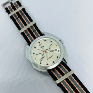 NATO strap watch for men, front view