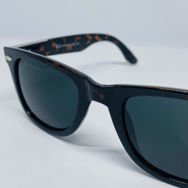 Black polarized sunglasses for men with UV protection and stylish design