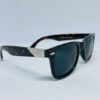 Men’s black polarized sunglasses with modern frame and UV protection