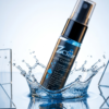 Anti-fog lens cleaning liquid spray