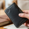 Luxury minimalist wallet style