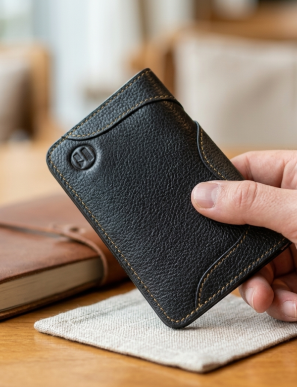 Luxury minimalist wallet style