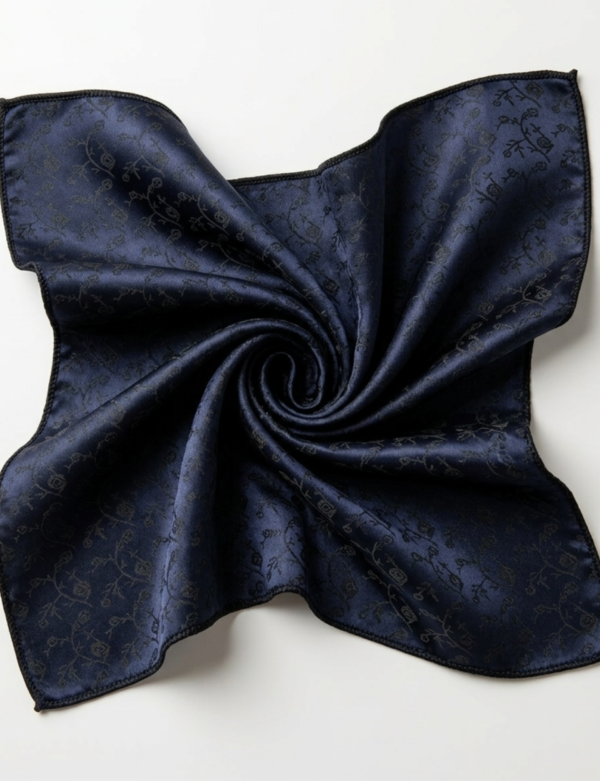 Luxury silk pocket square