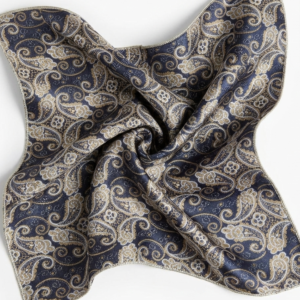 Sophisticated suit pocket accent
