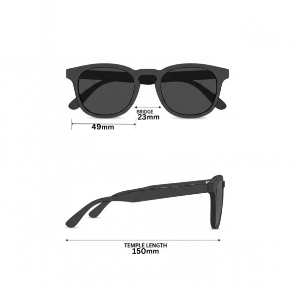 Premium Square Sunglasses for Men  | UV400 Protection | Stylish Polycarbonate Frame