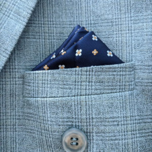 Formal Men’s Pocket Square | Elegant Handkerchief for Suit, Blazer & Tuxedo