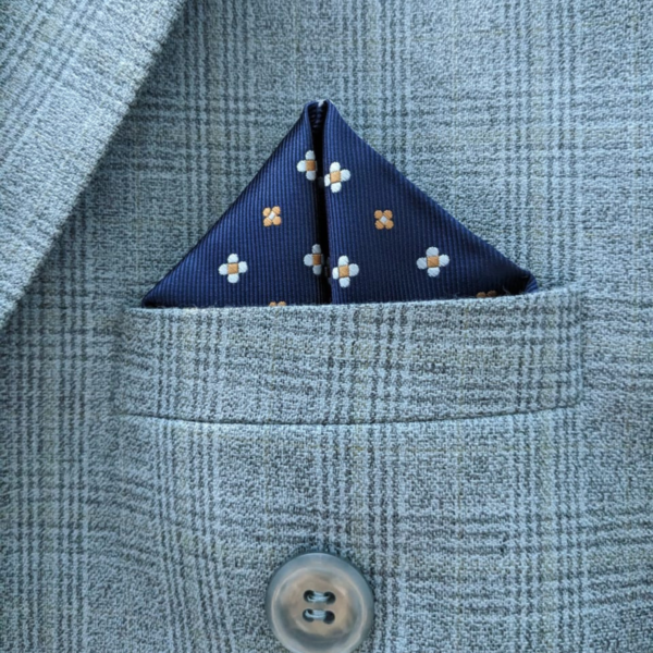 Formal Men’s Pocket Square | Elegant Handkerchief for Suit, Blazer & Tuxedo
