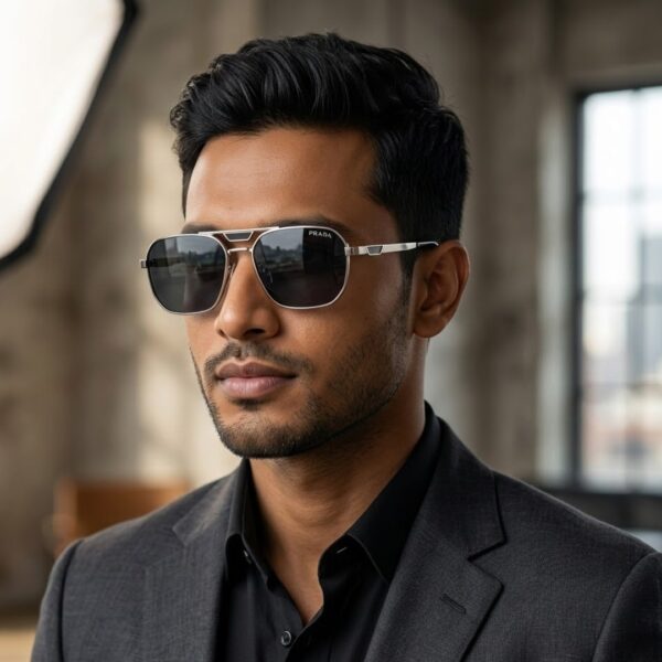 modern-black-sunglasses-outdoor.jpg Modern black sunglasses outdoor fashion look