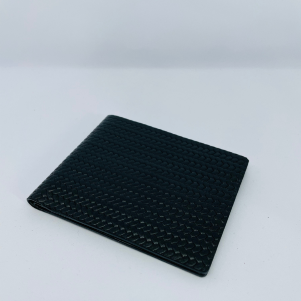 Stylish leather wallet interior compartments