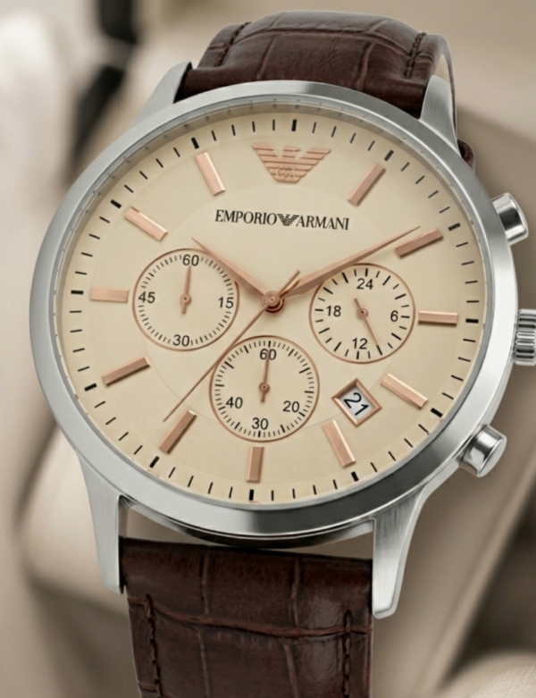 Premium Emporio Armani AR2433 watch, 43mm case size