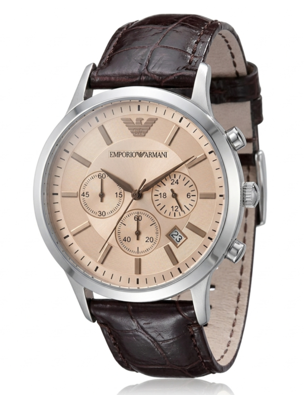 Original Emporio Armani AR2433 men's watch, front view