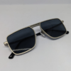 MIGNON FB (1) Square navigator sunglasses silver frame side view