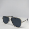 MIGNON FB (1) Aviator sunglasses dark smoke lens showing UV400 tint
