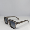 MIGNON FB (1) Square grey transparent sunglasses