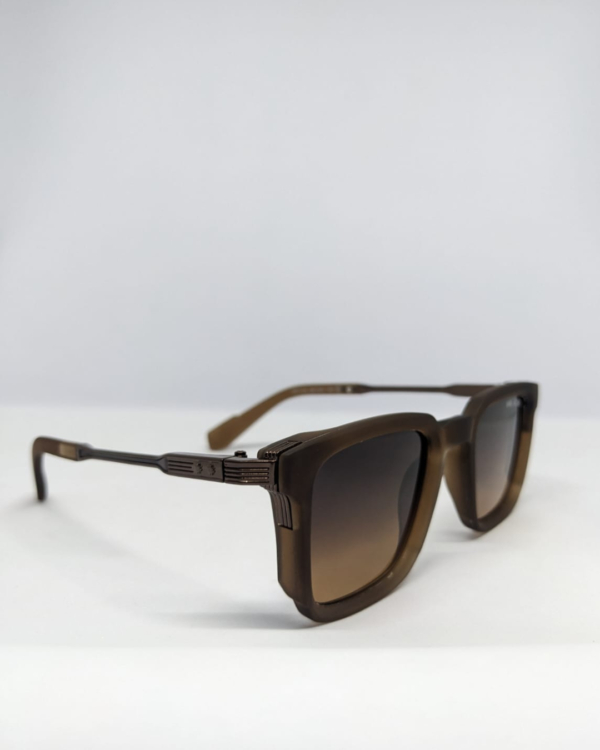 MIGNON FB (10) Man wearing square brown gradient sunglasses casual style Bangladesh