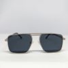 MIGNON FB (3) Close-up of double bridge design on square navigator sunglasses