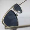 MIGNON FB (5) Aviator sunglasses with matte silver frame top view