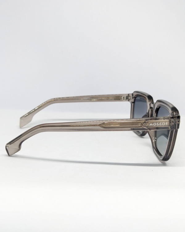 MIGNON FB (8) Transparent grey sunglasses for men, lightweight polycarbonate frame BD