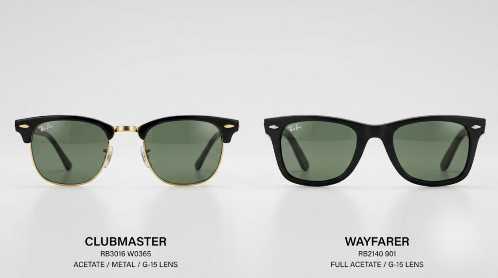 Vintage Clubmaster sunglasses fashion trend guide