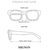 Size chart(3) Size chart for premium tortoiseshell square polarized sunglasses
