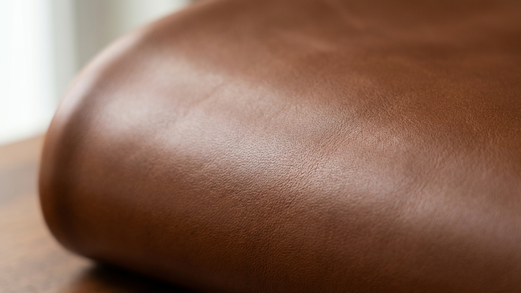 Smooth top grain leather