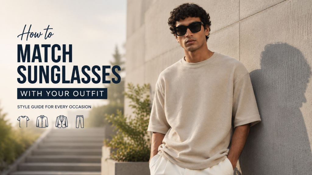 sunglasses-outfit-matching-guide.jpg Stylish sunglasses matching with outfit fashion guide
